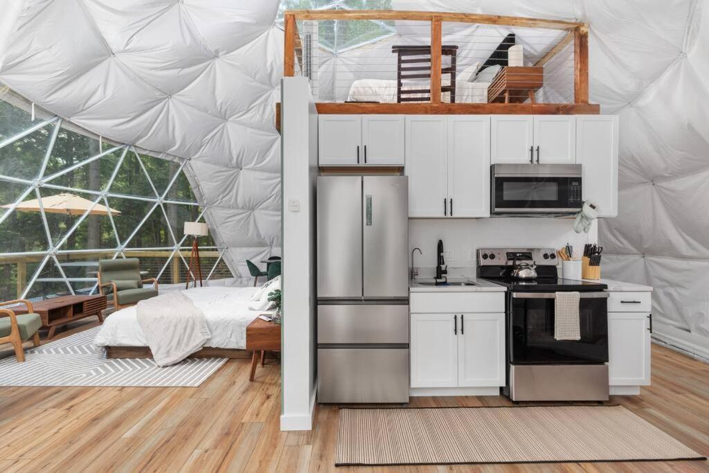 Dream Dome - Romantic Getaway, Hot Tub, Ac, Wifi, National Park 8 Min Лурей Экстерьер фото